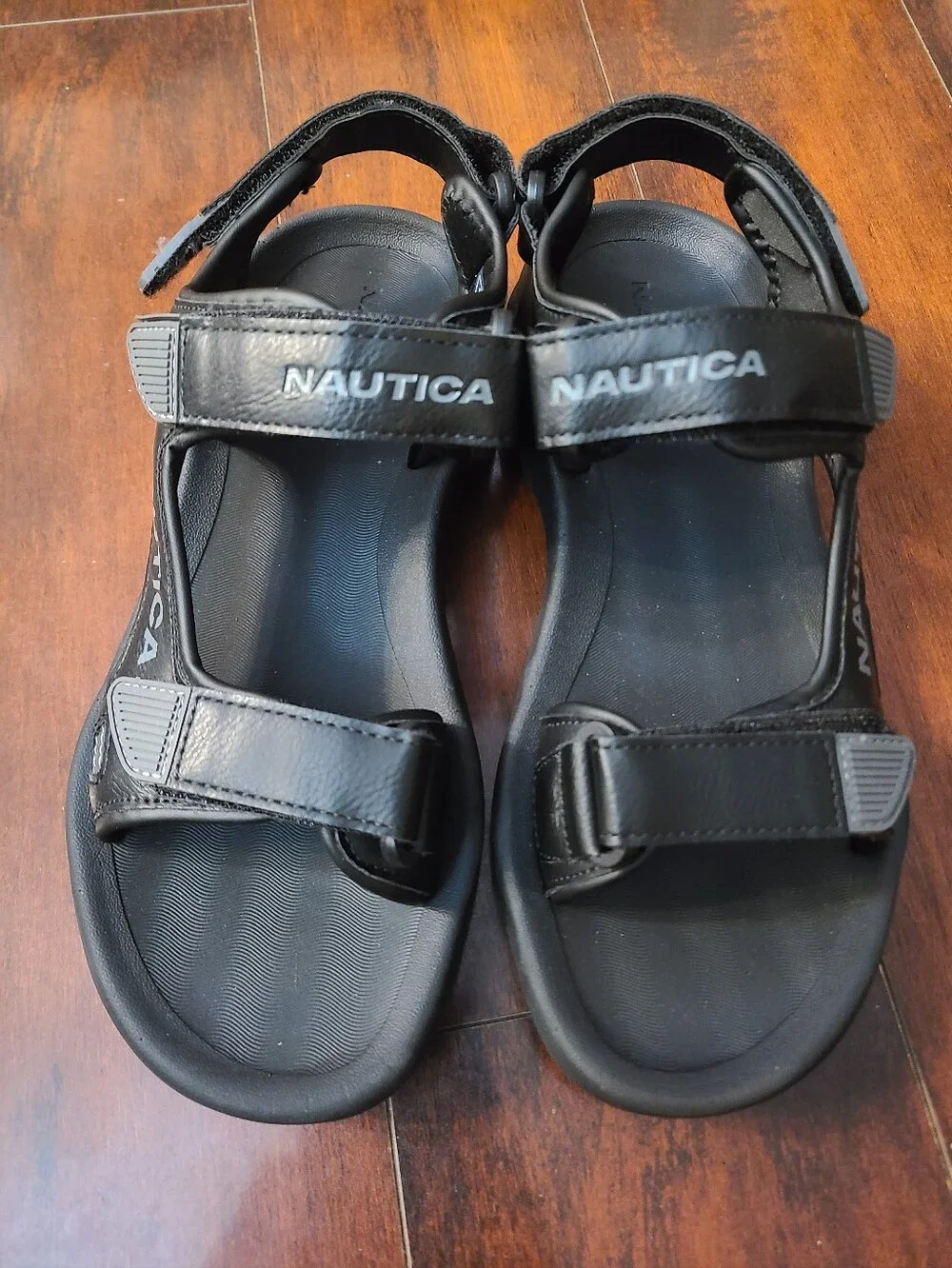 Nautica Chisholm Men's Sport Sandals Size 7 Black NWOT Athletic Hiking